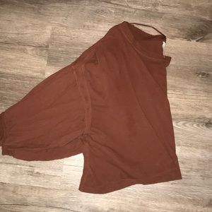 Free people cropped parachute shirt